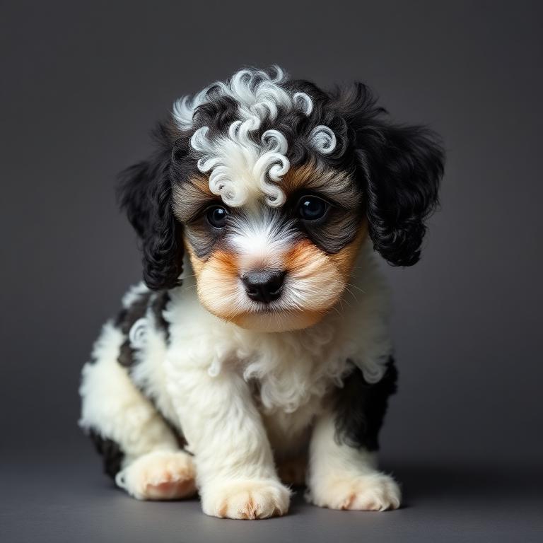 Caniche Toy Bicolor